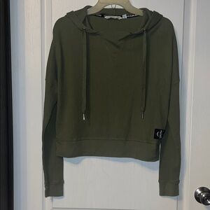 Calvin Klein Women's Hooded Shirt